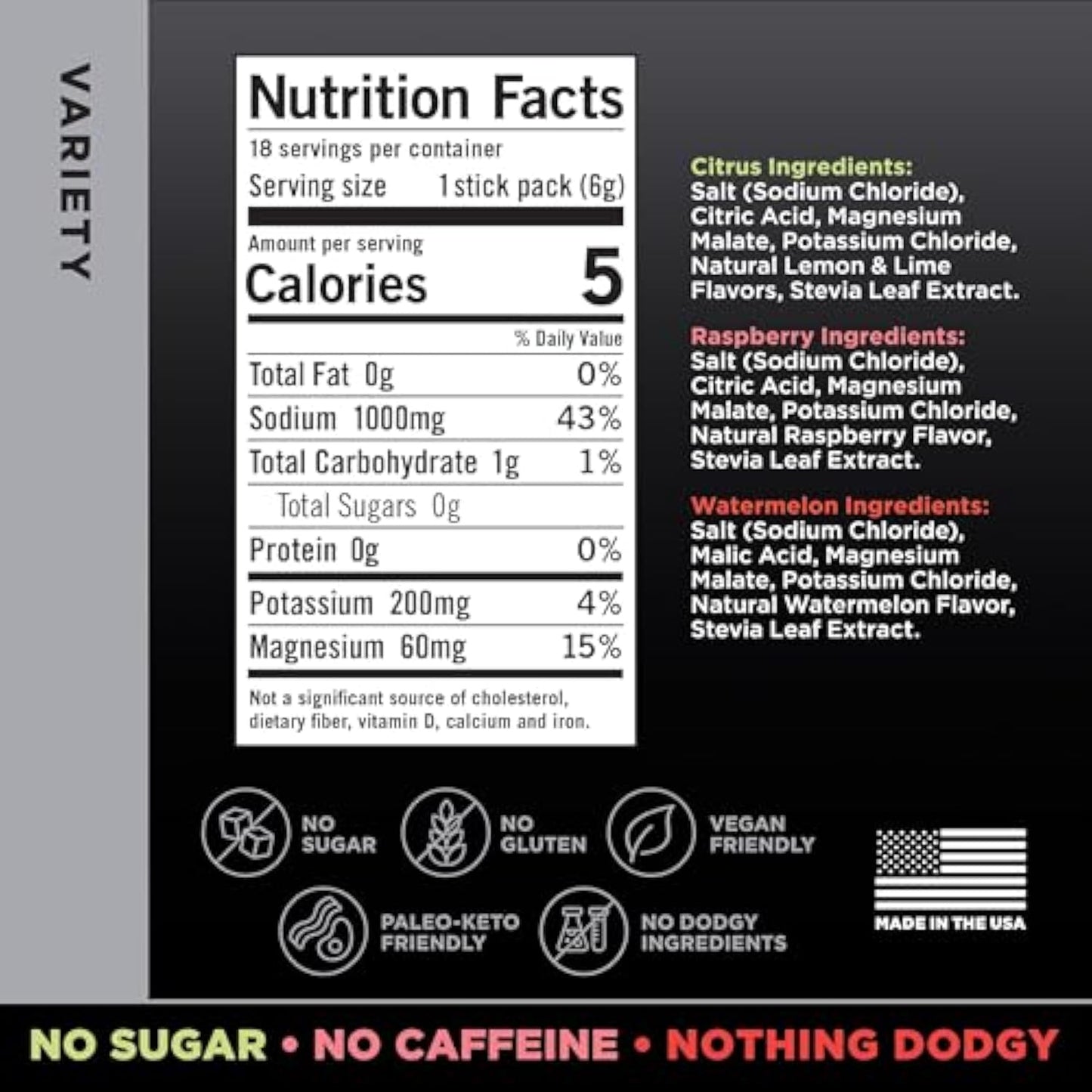 LMNT Zero-Sugar Electrolytes